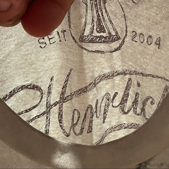 NWT Herrlicher Tropical Print T-Shirt  SZ Large - Picture 6 of 13